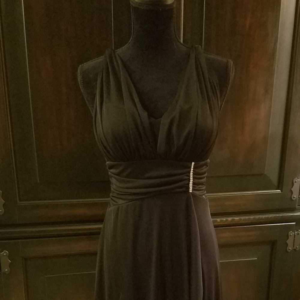 Roman style evening dress